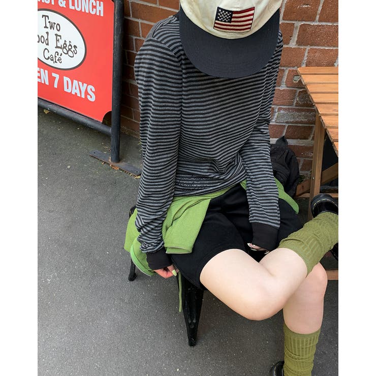 ノバ ストライプ長袖Ｔシャツ ts1490 | BEIDELLI | 詳細画像4 
