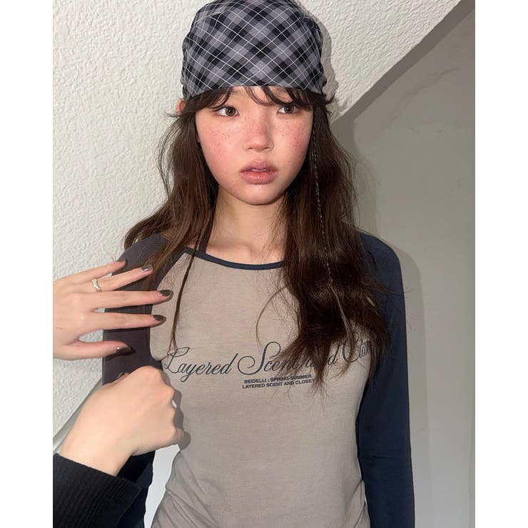 ペイズ ツートンラグラン長袖Tシャツ ts1491 | BEIDELLI | 詳細画像3 