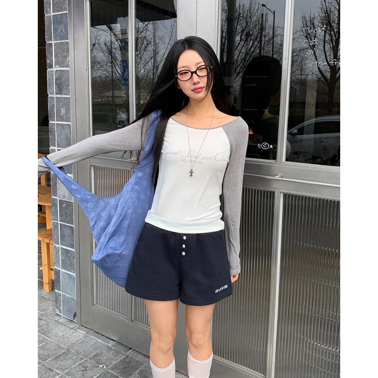 ペイズ ツートンラグラン長袖Tシャツ ts1491 | BEIDELLI | 詳細画像4 