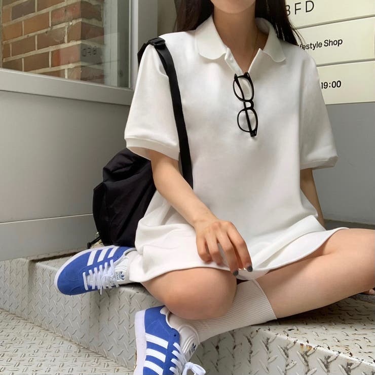 ルーズフィット、フレアPKワンピース op1278 | BEIDELLI | 詳細画像8 