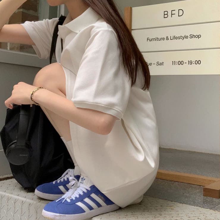 ルーズフィット、フレアPKワンピース op1278 | BEIDELLI | 詳細画像9 