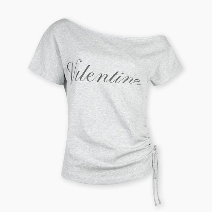 GRAY | レナ オフショルダー半袖Tシャツ ts1521 | BEIDELLI