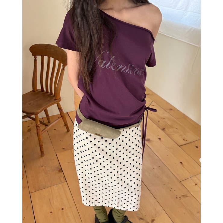 レナ オフショルダー半袖Tシャツ ts1521 | BEIDELLI | 詳細画像4 