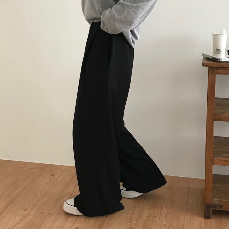 平方、ワイドゴムウエストロングパンツ pt1446 | BEIDELLI | 詳細画像10 