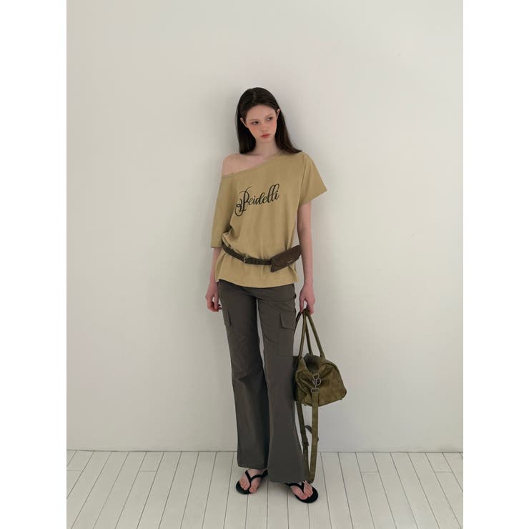 ウィット ピグメントワンオフショルＴシャツ GZ26312 | BEIDELLI | 詳細画像3 