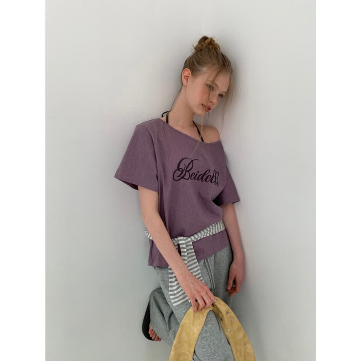 ウィット ピグメントワンオフショルＴシャツ GZ26312 | BEIDELLI | 詳細画像1 