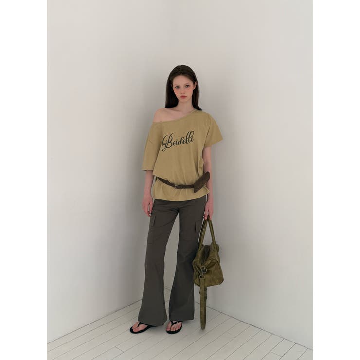 ウィット ピグメントワンオフショルＴシャツ GZ26312 | BEIDELLI | 詳細画像4 