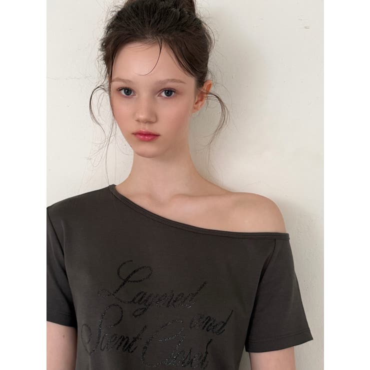 フォーカス オフショルグリッターＴシャツ DS26129 | BEIDELLI | 詳細画像8 