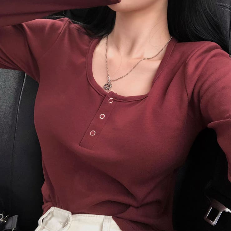 -3kgスナップゆとりフィット長袖Tシャツ ts1316 | BEIDELLI | 詳細画像2 