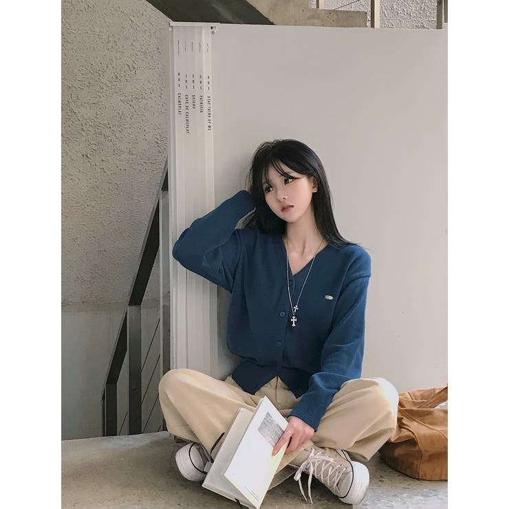 マーリン、ペンダントVネックカーディガン cd1260 | BEIDELLI | 詳細画像9 