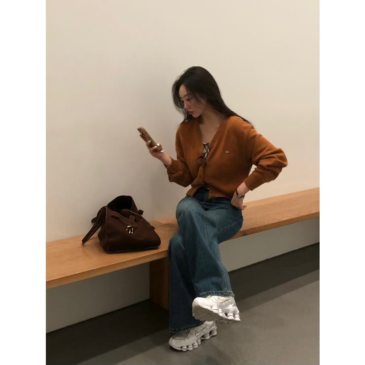 マーリン、ペンダントVネックカーディガン cd1260 | BEIDELLI | 詳細画像8 