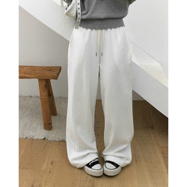 ツーウェイ、刺繍トレーニングスウェットパンツ pt1392 | BEIDELLI | 詳細画像8 