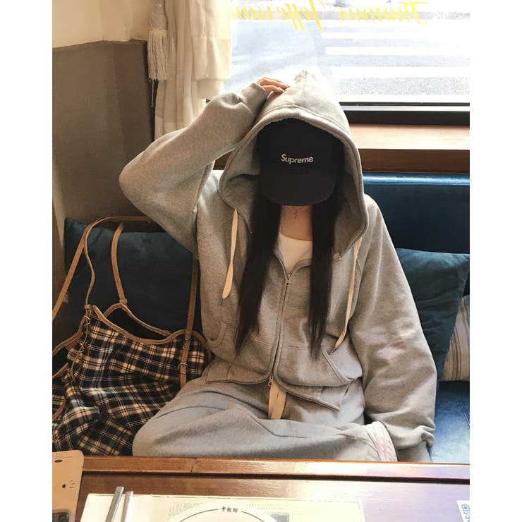 モブニング、配色ツーウェイジップアップパーカー jp1179 | BEIDELLI | 詳細画像7 