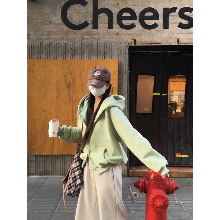 モブニング、配色ツーウェイジップアップパーカー jp1179 | BEIDELLI | 詳細画像2 