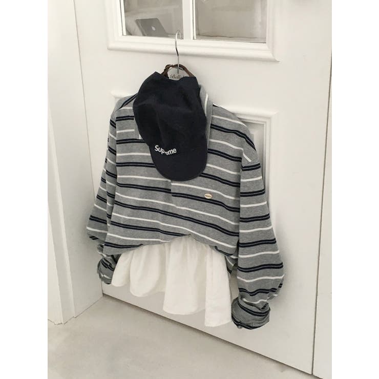 ポポ、ストライプストリングのTシャツ ts1397 | BEIDELLI | 詳細画像6 