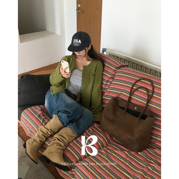 キャンディー フリルニットカーディガン cd1280 | BEIDELLI | 詳細画像1 