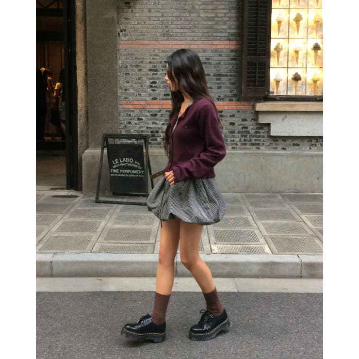 キャンディー フリルニットカーディガン cd1280 | BEIDELLI | 詳細画像5 