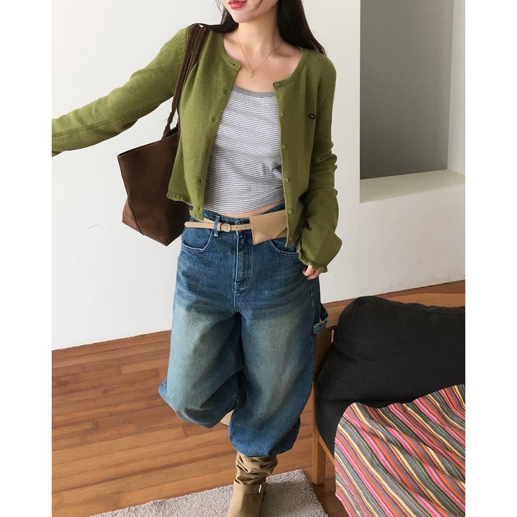 キャンディー フリルニットカーディガン cd1280 | BEIDELLI | 詳細画像8 