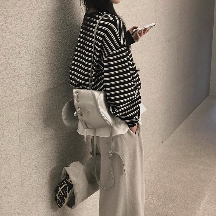 ヘイト、ストライプラウンドトレーナー ts1387 | BEIDELLI | 詳細画像8 