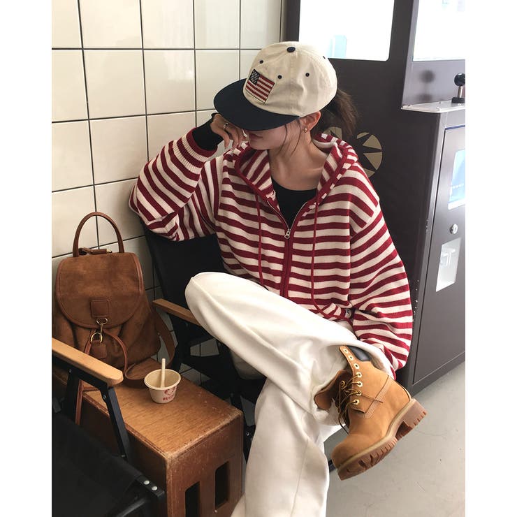 スペル フーディーボーダーニットジップアップ jp1180 | BEIDELLI | 詳細画像5 