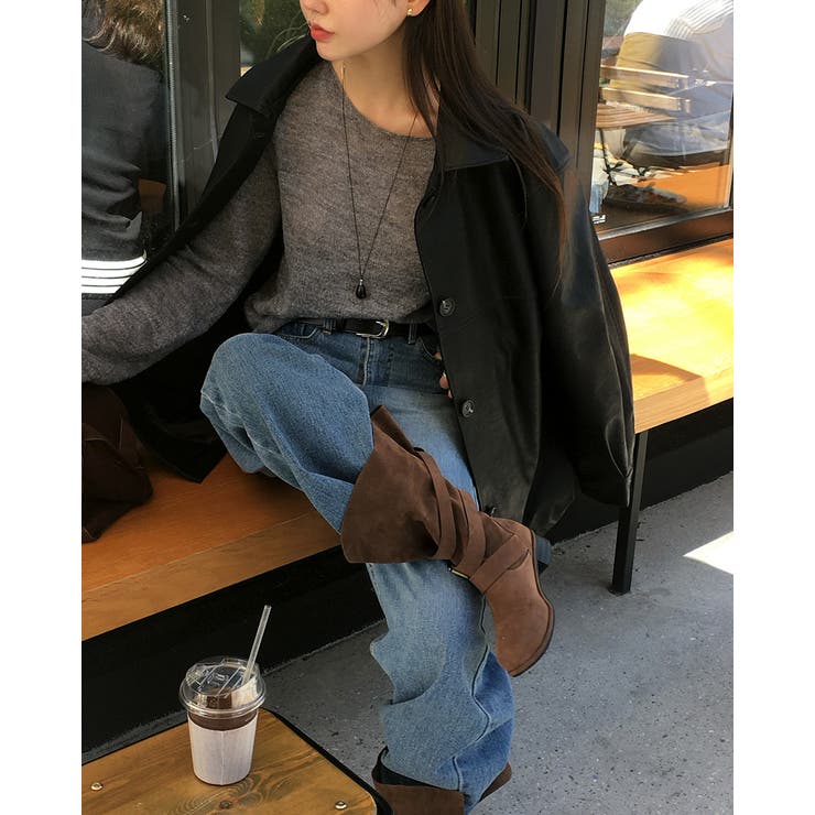 ヘアリー ルーズフィットニット nt1307 | BEIDELLI | 詳細画像12 