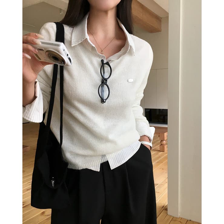 ヘアリー ルーズフィットニット nt1307 | BEIDELLI | 詳細画像7 