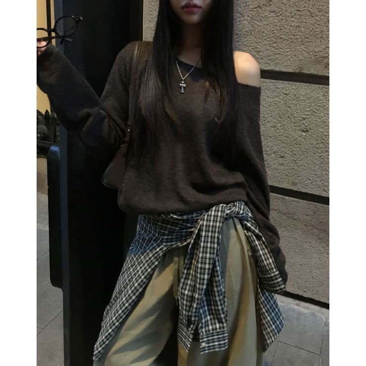 ヘアリー ルーズフィットニット nt1307 | BEIDELLI | 詳細画像4 