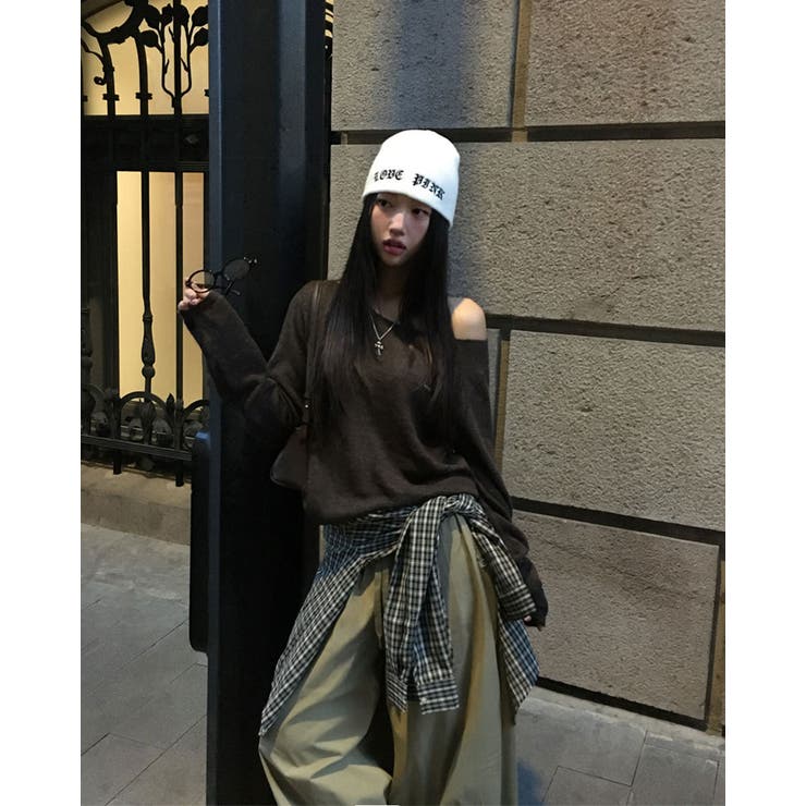 ヘアリー ルーズフィットニット nt1307 | BEIDELLI | 詳細画像2 