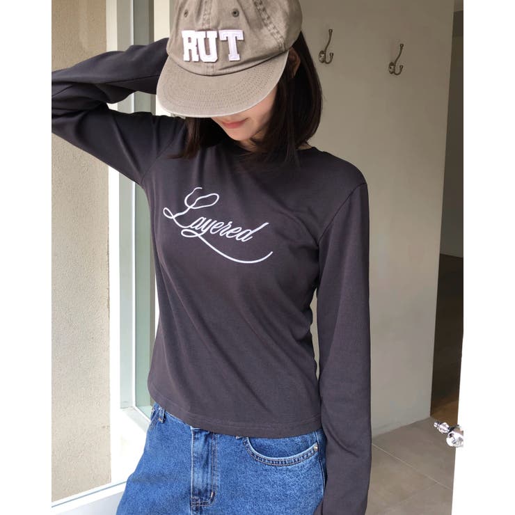 ペーパーレタリング長袖 Tシャツ DS26058 | BEIDELLI | 詳細画像6 