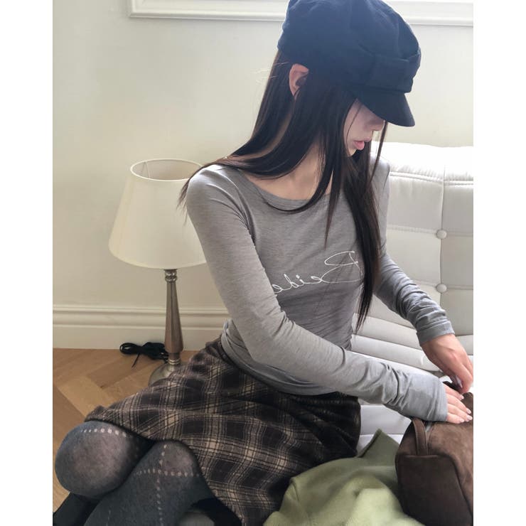 ダブルアップ ボートネック長袖Tシャツ DS26074 | BEIDELLI | 詳細画像4 