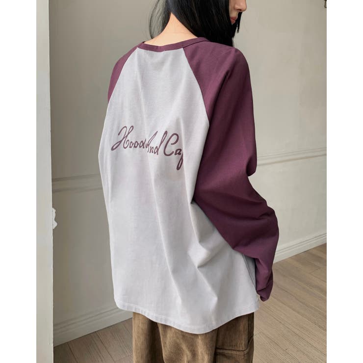 テニ ラグラン配色長袖Tシャツ GZ26323 | BEIDELLI | 詳細画像3 