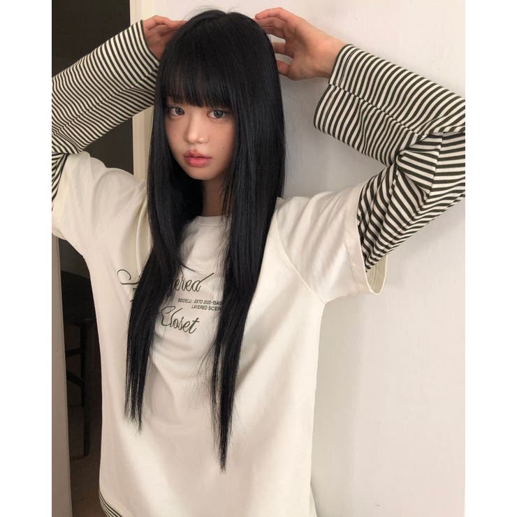 ミックスド レイヤードストライプTシャツ DS26076 | BEIDELLI | 詳細画像7 