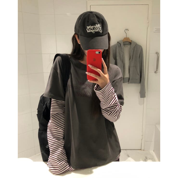 ミックスド レイヤードストライプTシャツ DS26076 | BEIDELLI | 詳細画像3 