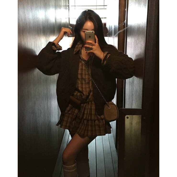 サンドカラー厚手カーディガン cd1279 | BEIDELLI | 詳細画像5 