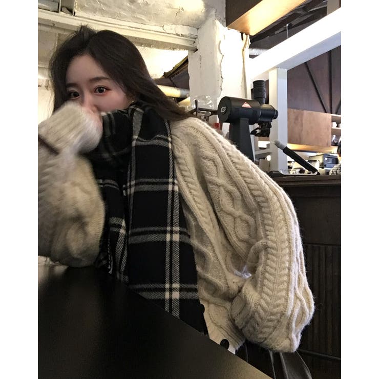 サンドカラー厚手カーディガン cd1279 | BEIDELLI | 詳細画像8 