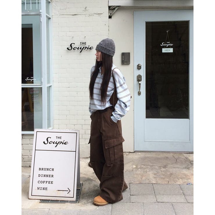 ダブルストライプ襟付きニット nt1309 | BEIDELLI | 詳細画像9 