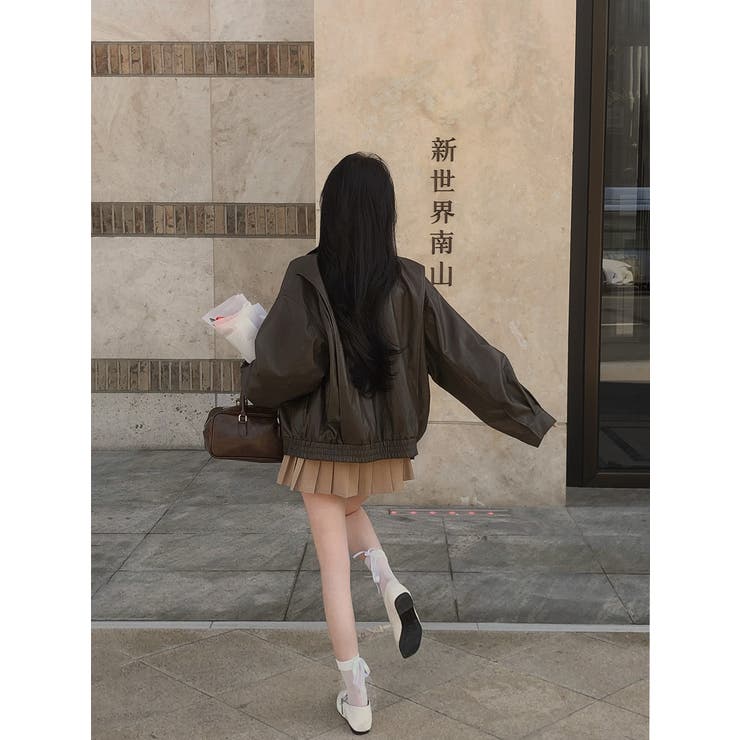 ロック、オーバーフィットスリットレザージャケット jk1158 | BEIDELLI | 詳細画像9 