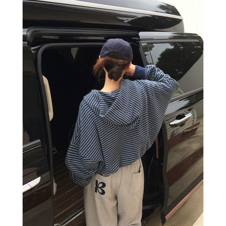 トミーストライプ フード付きジップアップ jp1181 | BEIDELLI | 詳細画像6 