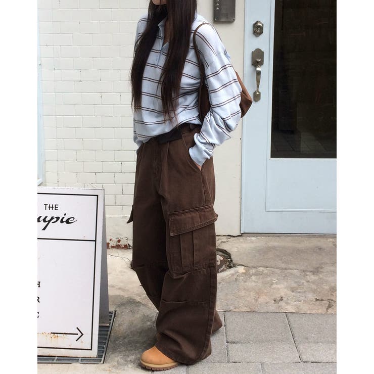 キンダー ピグメント カーゴ ワイドパンツ pt1499 | BEIDELLI | 詳細画像6 