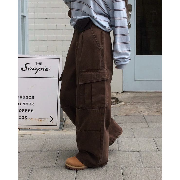 キンダー ピグメント カーゴ ワイドパンツ pt1499 | BEIDELLI | 詳細画像8 