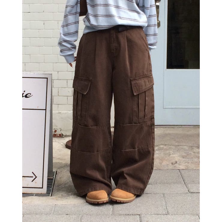 キンダー ピグメント カーゴ ワイドパンツ pt1499 | BEIDELLI | 詳細画像7 