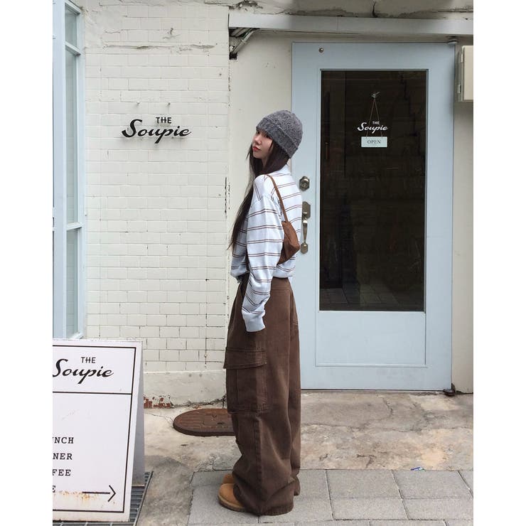 キンダー ピグメント カーゴ ワイドパンツ pt1499 | BEIDELLI | 詳細画像9 