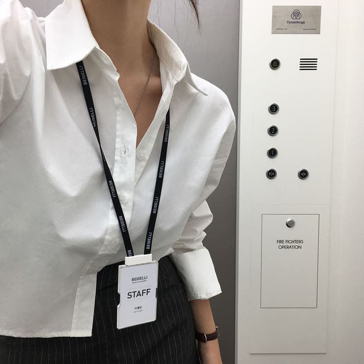 7color、デイリースタンダードクロップドシャツ bs1181 | BEIDELLI | 詳細画像9 