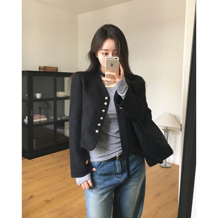 リジュ フライス長袖Tシャツ ts1412 | BEIDELLI | 詳細画像5 