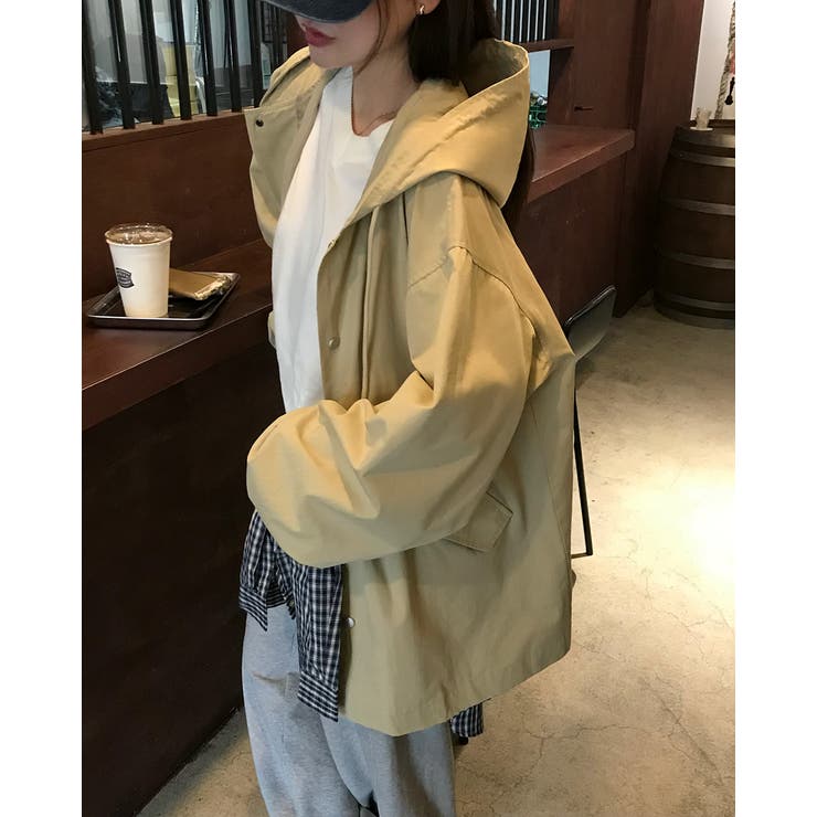 クラン フード付きミリタリージャケット jk1163 | BEIDELLI | 詳細画像7 