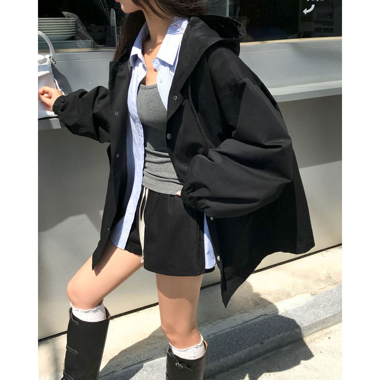 クラン フード付きミリタリージャケット jk1163 | BEIDELLI | 詳細画像2 