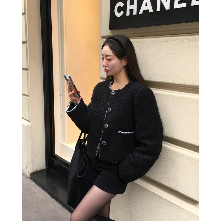 バードステッチツイードジャケット jk1174 | BEIDELLI | 詳細画像3 