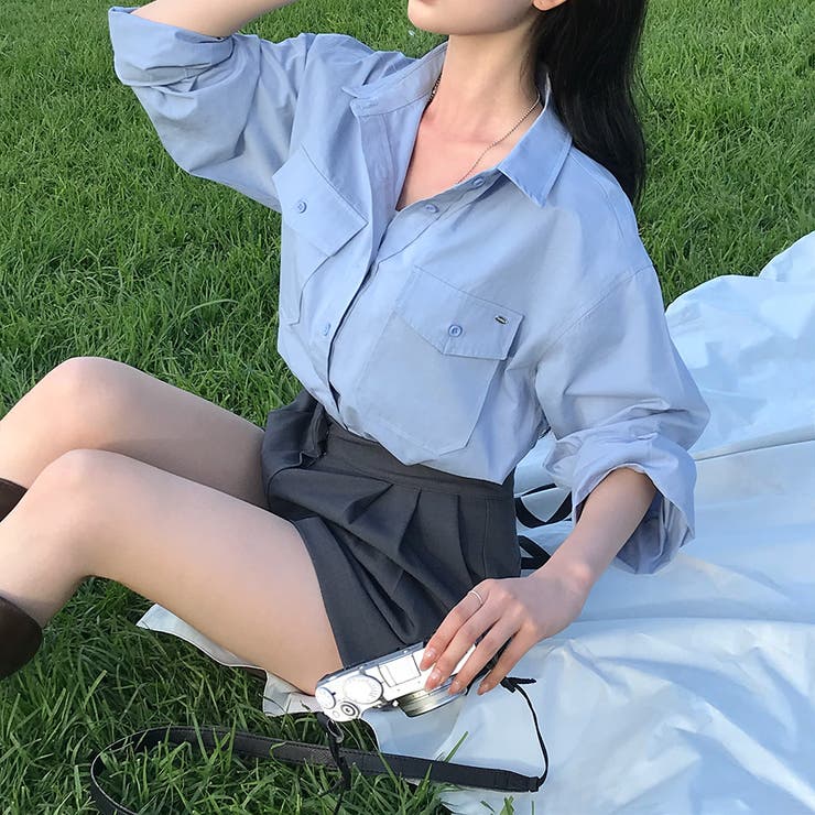 アントン、ポケットルーズフィットシャツ bs1194 | BEIDELLI | 詳細画像12 