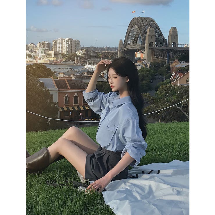 アントン、ポケットルーズフィットシャツ bs1194 | BEIDELLI | 詳細画像10 