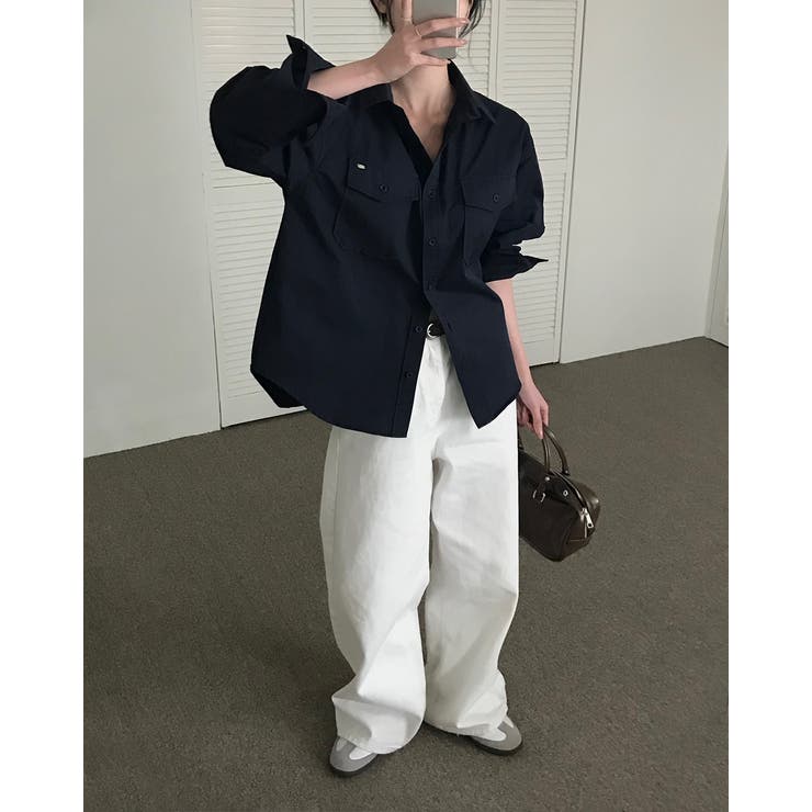 アントン、ポケットルーズフィットシャツ bs1194 | BEIDELLI | 詳細画像7 